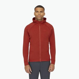 Férfi pulóver Rab Nexus Hoody tuscan red (Nexus Hoody QFF-70-TRD) kép