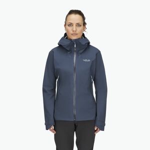 Női esőkabát Rab Downpour Light tempest blue (Downpour Light QWG-91) kép