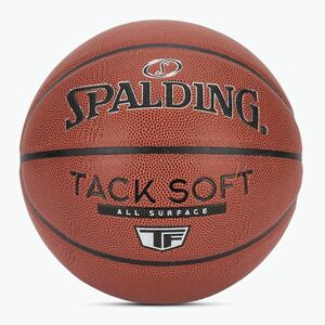 Kosárlabda Spalding TF Tack Soft narancssárga Méret: 6 (TF Tack Soft 76946Z) kép