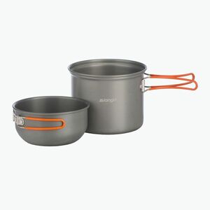Túraedény készlet Vango Hard Anodised 1 Person Cook Kit grey (Hard Anodised 1 Person Cook Kit ACXCOOK HRAU01) kép