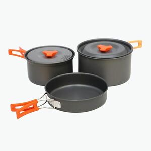 Vango Hard Anodised 2 Person Cook grey kemping edénykészlet (Hard Anodised 2 Person Cook Kit ACTHARDAN000001) kép