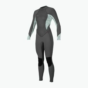 Női neoprén ruha O'Neill Bahia 3/2 Back Zip Full hy8 graphite/mirage tropical/m (Bahia 3/2 Back Zip Full 5292-HY8) kép