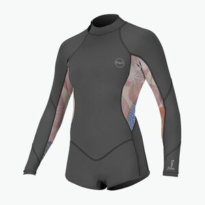 Gyerek neoprén ruha O'Neill Bahia 2/1 Back Zip LS Spring graphite/desert bloom/drift bl (Girls Bahia 2/1 Back Zip Spring 5411-HJ2) kép