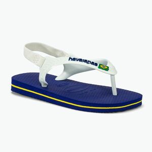 Havaianas Baby Brasil Logo II marine blue gyermek szandál (Baby Brasil Logo II H4140577) kép