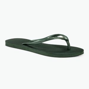 Havaianas Slim Crystal Sw II olive green női flip-flop papucs (Slim Crystal Sw II H4145651) kép