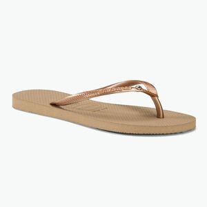 Havaianas Slim Crystal Sw II rode gold női flip-flop papucs (Slim Crystal Sw II H4145651) kép