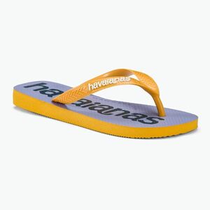 Havaianas Top Logomania 2 pop yellow flip-flop papucs (Top Logomania 2 H4145741) kép