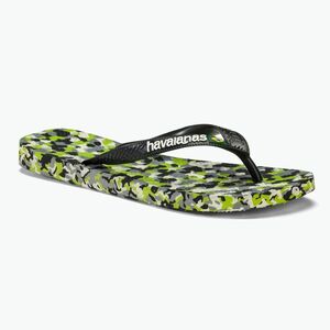 Havaianas Brasil Tech II lemon green flip-flop papucs (Brasil Tech II H4147965) kép