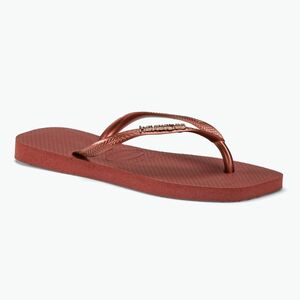 Havaianas Square Logo Metallic mahogany női flip-flop papucs (Square Logo Metallic H4148257) kép