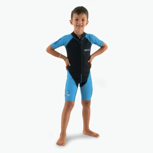 Neoprén ruha SEAC Shorty Dolphin 1, 5 mm black/blue (Shorty Dolphin 1, 5 mm 1-87/3A) kép