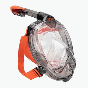 Egész arcos snorkeling maszk SEAC Libera black/orange (Libera 170-6NO/SKL) kép