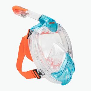 Egész arcos snorkeling maszk SEAC Libera blue clear/orange (Libera 170-6AO/SKL) kép