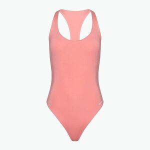 Női egyrészes fürdőruha Hurley O&O Solid Racerback Moderate One Piece pacific pink (Oao Solid Racerback Moderate One Piece HDO1067-PCFP) kép