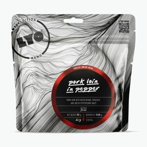 Liofilizált élelmiszer LYOFOOD Zöld borsos karaj 500 g (Schab w zielonym pieprzu KE-D04M) kép