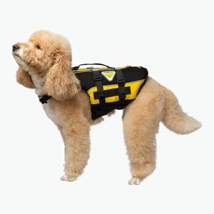 Cressi kutya mentőmellény fekete/sárga (Dog Life Jacket LB5000) kép