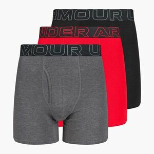 Férfi alsónemű Under Armour Perf Cotton 6" 3 db carbon black/galaxy black (Perf Cotton 6" 25UUSHJ093-021) kép