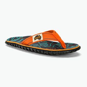 Flip-flop papucs Gumbies Islander orange hibiscus (Islander GU-FFISL106) kép