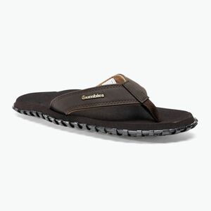 Flip-flop papucs Gumbies Vegovert brown (Vegovert GU-FFVEG055) kép