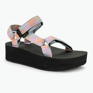 Női szandál Teva Flatform Universal retro shapes pear blue (Flatform Universal 1008844) kép