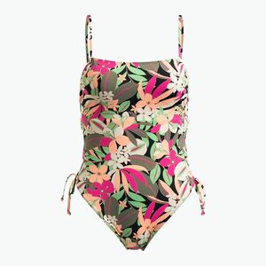 Női egyrészes fürdőruha ROXY Printed Beach Classics Lace UP anthracite palm song s (PT Beach Classics Lace UP OP ERJX103618) kép