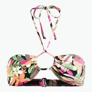 Fürdőruha felső ROXY Printed Beach Classics Halter anthracite palm song s (PT Beach Classics Fashion Tri ERJX305197) kép