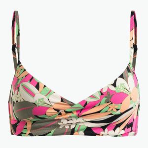 Fürdőruha felső ROXY Printed Beach Classics Wrap anthracite palm song s (PT Beach Classics Wrap ERJX305202) kép