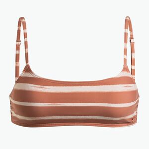 Fürdőruha felső ROXY Printed Beach Classics cedar wood happy stripe (PT Beach Classics Basic ERJX305252) kép