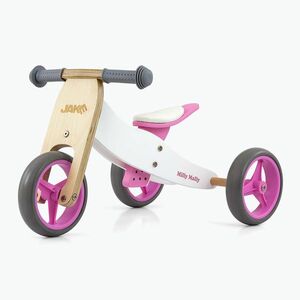 Háromkerekű futóbicikli Milly Mally Jake classic pink (Jake 3960) kép