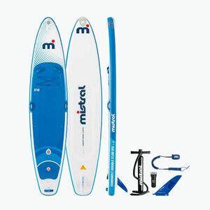 SUP deszka Mistral Sunburst Double Club 11'6" fehér/kék (Sunburst Double Club 1104168102163) kép
