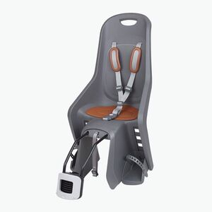 Polisport Bubbly Maxi Plus FF kerékpár ülés szénszürke/barna (Bubbly Maxi Plus FF FO 8406700021) kép