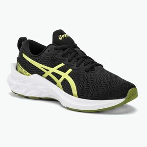 Gyerek futócipő ASICS Novablast 2 GS black/glow yellow (Novablast 2 GS 1014A235) kép