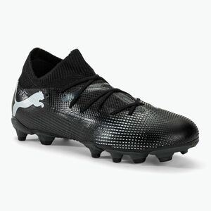 Gyerek focicipő PUMA Future 7 Match FG/AG puma black/puma white (Future 7 Match FG/AG Jr 107729) kép