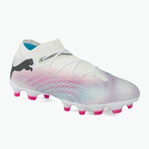 Focicipő PUMA Future 7 Pro+ FG/AG puma white/puma black/poison pink (Future 7 Pro+ FG/AG 107705) kép