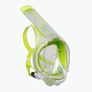 Egész arcos snorkeling maszk Mares Sea Vu Dry + white/lime (Sea Vu Dry + 411260) kép