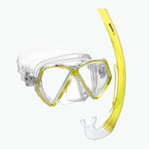 Gyerek snorkeling készlet Mares Combo Zephir Junior yellow/clear (Combo Zephir Junior 411730) kép