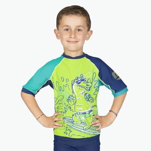 Gyerek úszópóló Mares Rashguard Shield Kid lime (Rashguard Shield Kid 412464) kép
