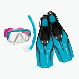 Gyerek snorkeling készlet Mares Nateeva Keewee Junior aqua (Nateeva Keewee Junior 410758) kép