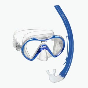 Gyerek snorkeling készlet Mares Combo Seahorse royal blue/clear (Combo Seahorse 411749) kép