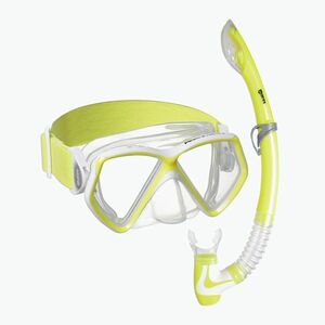 Gyerek snorkeling készlet Mares Combo Pirate Neon yellow/white/clear 411788BB (Combo Pirate Neon 411788BB) kép