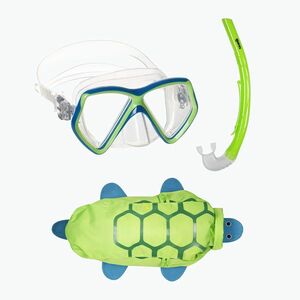 Gyerek snorkeling készlet Mares Combo Zoo green (Combo Zoo 411804) kép