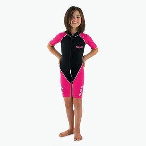 Gyerek neoprén ruha SEAC Shorty Dolphin 1, 5 mm black/pink (Shorty Dolphin 1, 5 mm 1-88/5A) kép