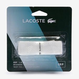 Teniszütő grip Lacoste Absorbent Grip white (Absorbent Grip 51LACGRI21) kép