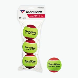 Gyerek teniszlabda Tecnifibre My New Ball 3 db red (My New Ball 63BALMYNEW) kép