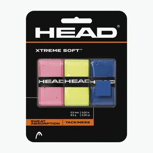 HEAD Xtremesoft Grip teniszütő overwrap 3 db vegyesen (Xtremesoft Grip Overwrap 285104) kép