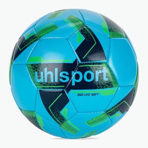 Focilabda uhlsport Lite Soft 350 ice blue/navy/fluo green méret: 4 (Lite Soft 350 100172301) kép