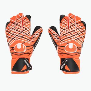 Uhlsport Soft Resist fluo narancssárga/fehér/fekete kapuskesztyű (Soft Resist 101134401) kép