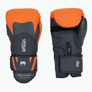 Férfi boxkesztyű Venum Challenger 4.0 navy blue/orange (Challenger 4.0 05141) kép