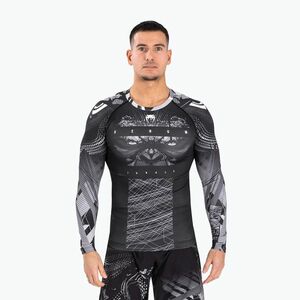 Férfi rashguard Venum Gorilla Jungle Rashguard black/white (Gorilla Jungle Rashguard 05078) kép