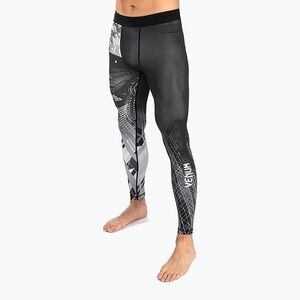 Venum Gorilla Jungle Spats black/white férfi sportleggings (Gorilla Jungle Spats 05079) kép