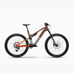 Haibike Lyke CF 10 430Wh leather/orange gloss elektromos kerékpár (Lyke CF 10 45800340) kép